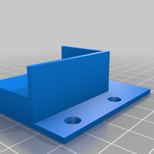 anycubic vyper base plates 20 extension fan 80x80x25 12v tool 3d printing 3d print model - Mito3D
