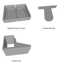 anycubic vyper bundle parts 6 pcs 3d print model - Mito3D