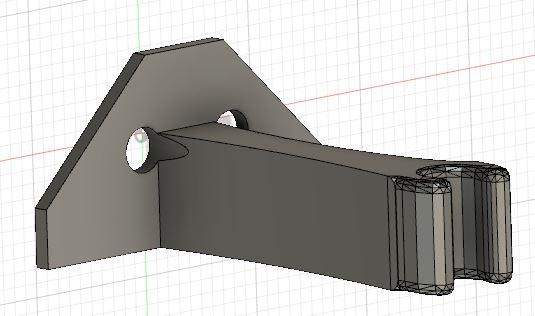 anycubic vyper ptfe holder printhead repair 3d print model - Mito3D