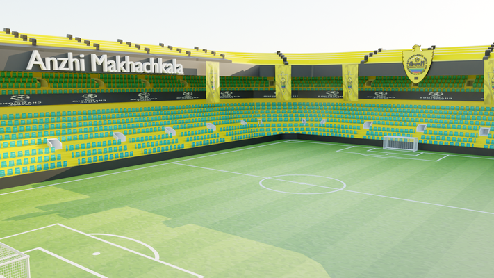 anzhi makhachkala futebol estádio arena olímpico fifa esportes football stadium olympic soccer nfl jogador liga campeão bola 3d print model - Mito3D