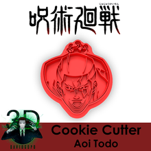 Aoi façam biscoito cortador Jujutsu Kaisen 3d print model - Mito3D