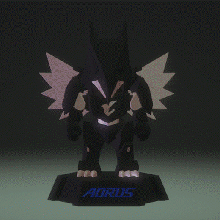 aorus mascota 30 jugador 3d print model - Mito3D