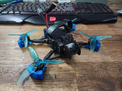 aos 35 evo v2 arm motor guard mount full kit fpv drone racing nazgul5 iflight betafpv happymodel mobula 3d print model - Mito3D