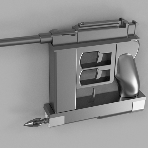aot grappin pistolet stl cosplay soutenir snk attaque Titan 3D print model - Mito3D
