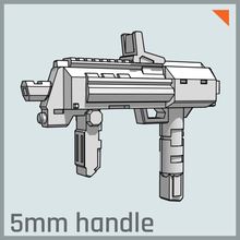 ap7 transformers weapon 5mm post game gun 3d print model - Mito3D