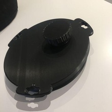 ap inspiración frasco cubierta carcasa funda conjunto ccr rebreather 3d print model - Mito3D
