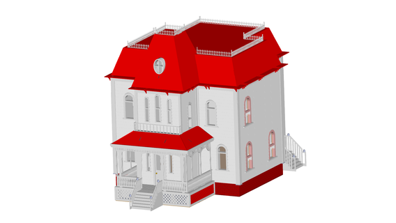 Wohnung Haus Villa Dorf 3d print model - Mito3D