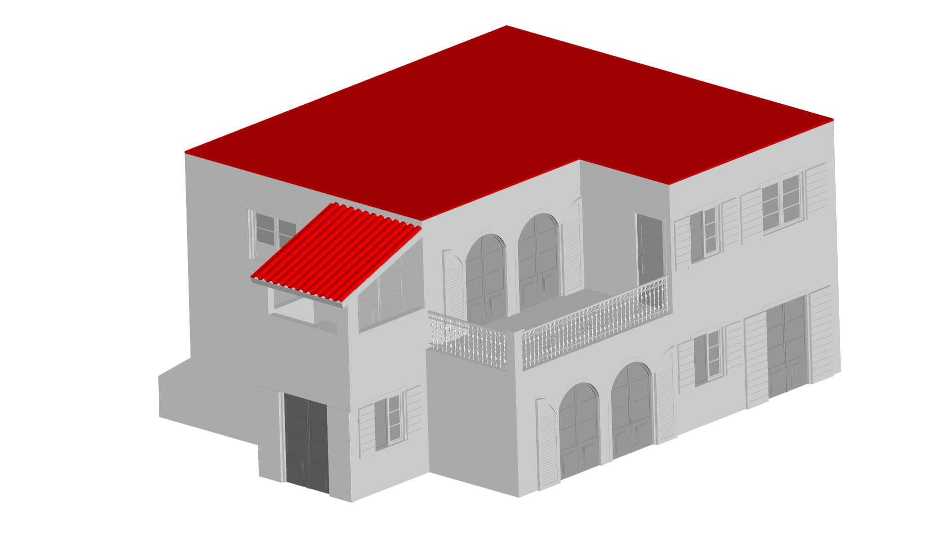 apartamento casa villa Vila 3D print model - Mito3D