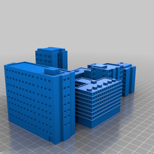 apartment buildings 1 600 buildings_structures 3d print model - Mito3D