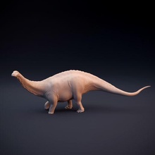 apatosaure art dinosaure sauropode longue cou herbivore jurassique disparu préhistorique reptile lézard créature animal bête brontosaure 3d print model - Mito3D