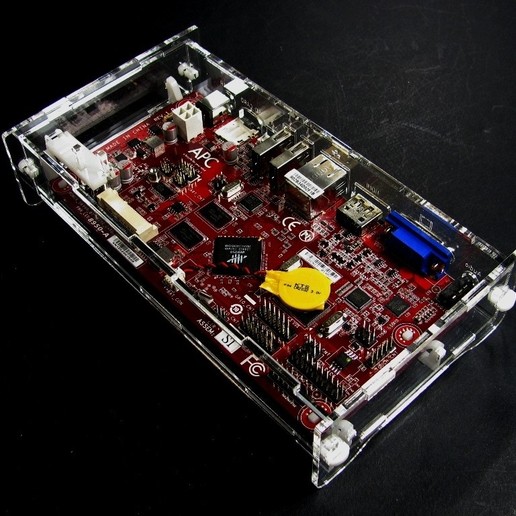 apc rock case gadget computer laser cut enclosure 3D print model - Mito3D