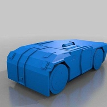 apc separated turret vehicles 3d print model - Mito3D