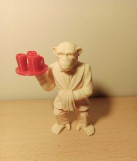 ape servant animals creatures art 3d print model - Mito3D