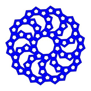 aperiódico manubrio 2 estructural geometría matemáticas modelo vástago educación geométrico topología 3d print model - Mito3D