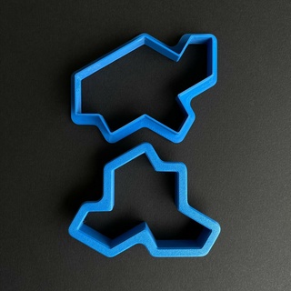 aperiodic monotile cookie cutters cutter math penrose tile smith tesselation 3d print model - Mito3D