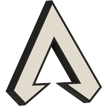 apex legends - led game logo 3d print model - Mito3D