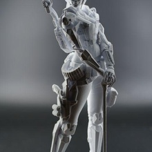 apex legends loba arms dealer high figure art gaming figurine character statue fan 3d print model - Mito3D