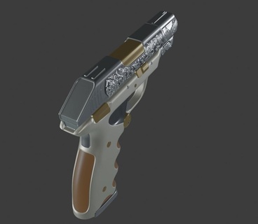 ápice legendas loba arma fogo 3d print model - Mito3D