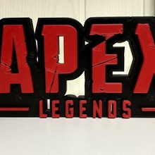 apex logo apexlegends gaming xbox playstation ps5 ps4 one 3d print model - Mito3D
