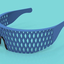 apex 03 sombrillas de la moda gafas sol amico 3d print model - Mito3D