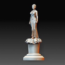 aphrodita 2 arte carattere stampabile modello statua 3d print model - Mito3D
