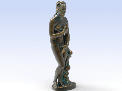 aphrodite dresden-capitoline type greek roman sculpture venus hellenistic copy capitoline dresden 3d print model - Mito3D