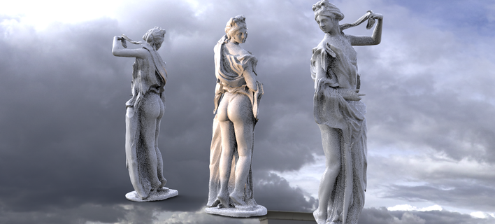 Aphrodite historisch Skulptur Statue Venus Geburt Renaissance Kunst Botticelli Frau Hexe Göttin Wicca Hexerei Zahl Skulpturen Geschichte Lehm Charakter 3d print model - Mito3D