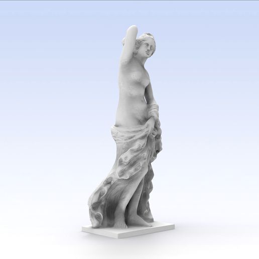 Afrodite louvre Parigi 3D print model - Mito3D