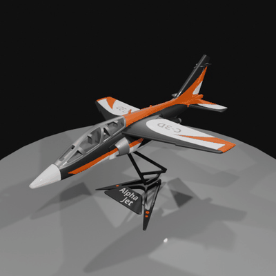 aplicativo jato c 3d jogos c3d aeronave dornier kit montar otimizado modelo base 3d print model - Mito3D