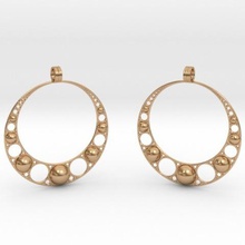 apo earrings jewelry 3d print model - Mito3D