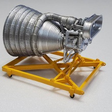 apollo f1 motor de foguete stand jogo nave espacial veículos 3d print model - Mito3D