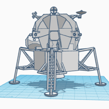 módulo lunar da apollo vários modelo 3d print model - Mito3D