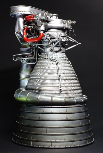 apolo saturno v f 1 cohete motor 3dprint modelo juego 3d print model - Mito3D