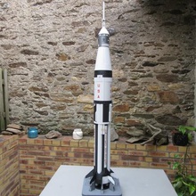 apollo 7 saturn 1b verschiedene Rakete Mond Raum treibende Kraft Modell 1960 technische mock-up 3d print model - Mito3D