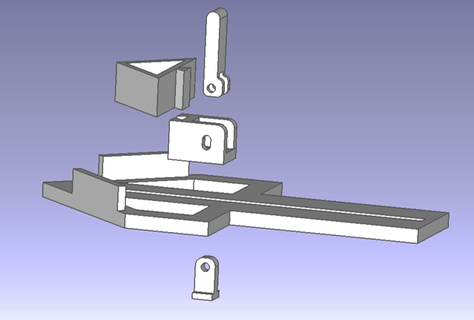Gerät Block Bois 90 Blockierung hölzern Planck Bretter 3d print model - Mito3D