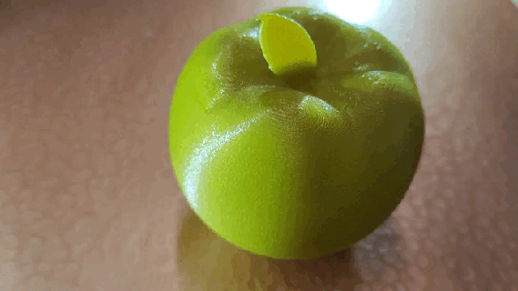maçã decoração bricolupo fruta 3d frutas 3d print model - Mito3D