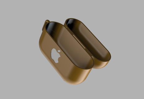 maçã airpods pró caso bainha 3d print model - Mito3D
