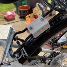 Apfel artag Fahrrad montieren Gadget 3d print model - Mito3D
