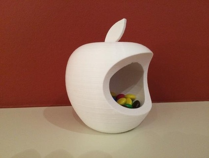 apple box Architecture apple phone support apple figurine  3d print model - Mito3D