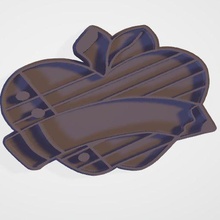 Apfel Cutter 3d print model - Mito3D