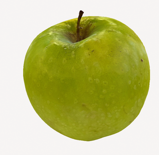 maçã mantém médico verde fruta 3d print model - Mito3D