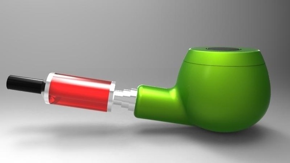 Pomme pipe 3d print model - Mito3D