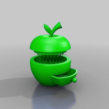 apple amoladora de la hierba caja casa los hogares weed whacker malezas 3d print model - Mito3D