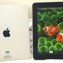 Pomme iPad 3d print model - Mito3D