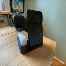 Pomme iphone 12 pro max airpods regarder quai chargeur gadget 3d print model - Mito3D