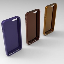 elma iphone 5 5s durum kılıf gadget örtmek koruma seyyar telefon koruyucu 3d print model - Mito3D