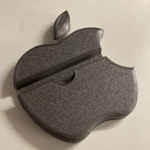 apple iphone stand gadget holder 3d print model - Mito3D