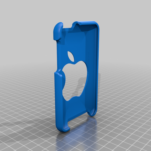 manzana iPod toque 2nd Generacion caso funda a1288 a1319 carcasa ios 3D print model - Mito3D