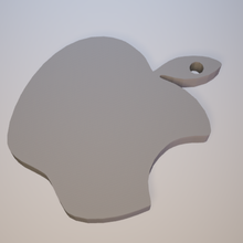 apple-logo - Schlüssel-Kette verschiedene 3d print model - Mito3D