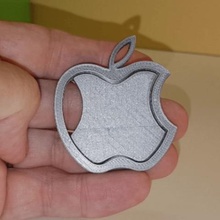 apple logo various 3d print model - Mito3D